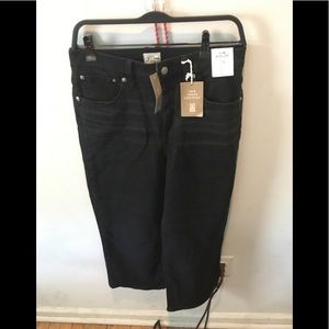 J. Crew slim leg wide blk choose size NWT
